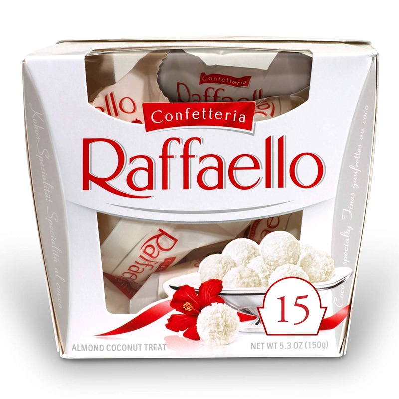 CONFETTERIA RAFFAELLO Coconut Almond Specialty Gift Box 15 Individually Wrapped Candies 150 grams 15 Count (Pack of 1)