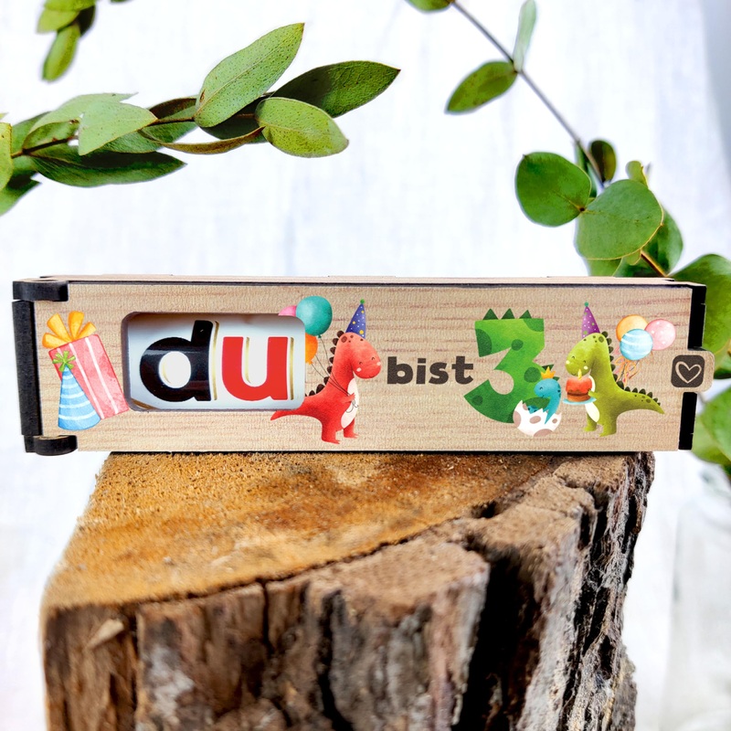 Gift boy 3 years – chocolate bar gift box incl. Duplo dino – gift 3 years boys & girls boy 3 years of gift ideas gift for 3 year old boys 3 year boy birthday 3 years 03 dino