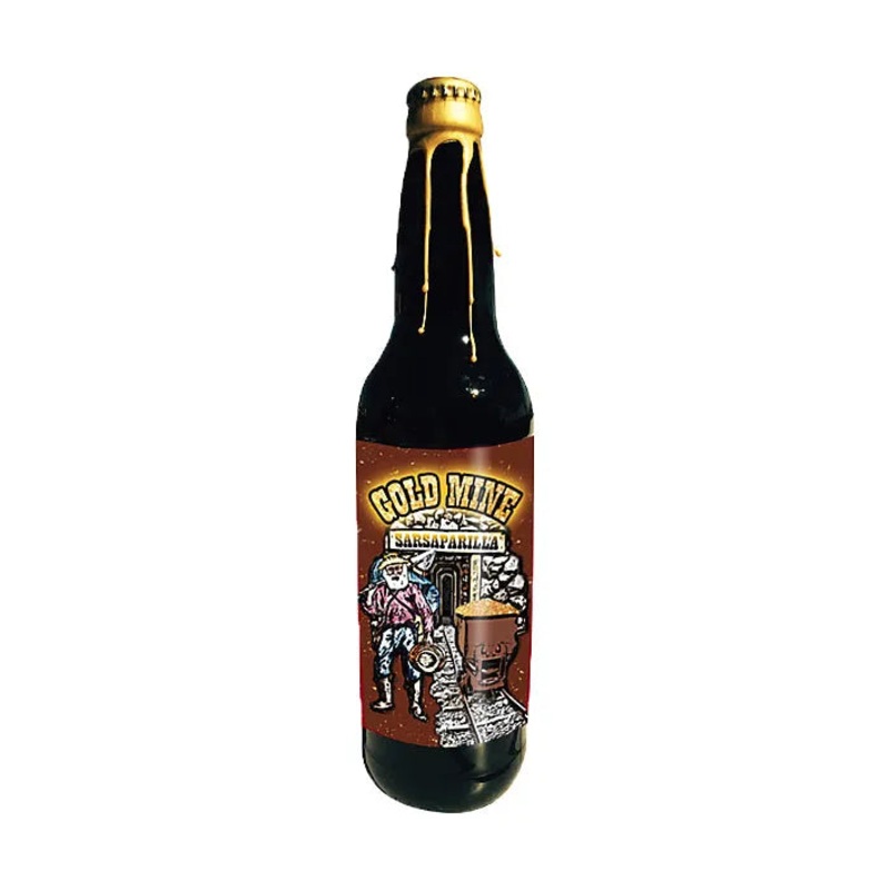 Gold Mine Soda – Sarsaparilla: 24-Piece Case