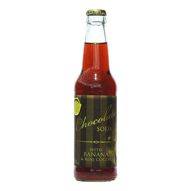 Gourmet Chocolate Banana Soda: 24-Piece Case