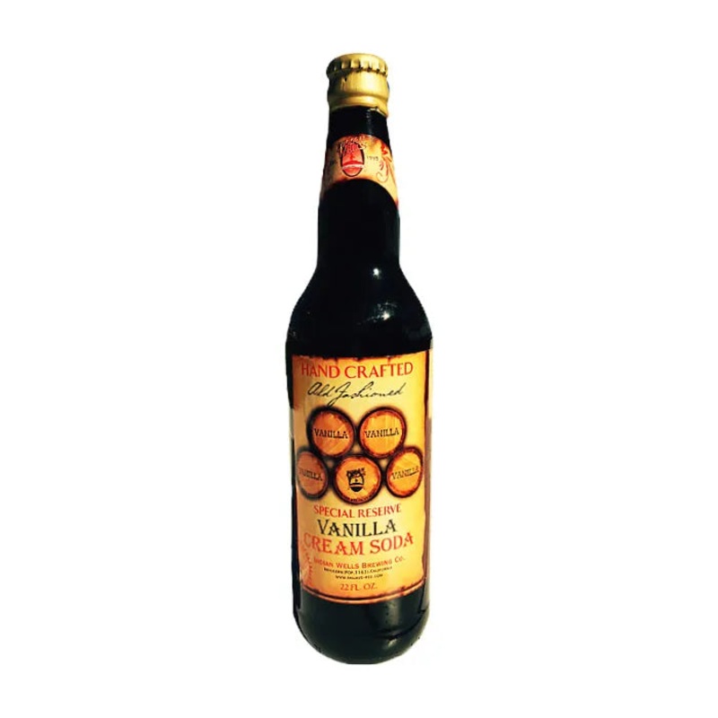 Indian Wells Hand Crafted Vanilla Cream Soda: 24-Piece Case