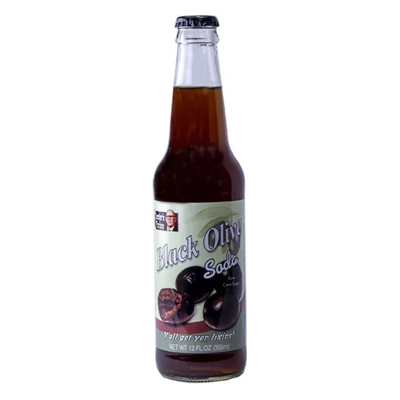 Lesters Fixins Soda – Black Olive: 24-Piece Case