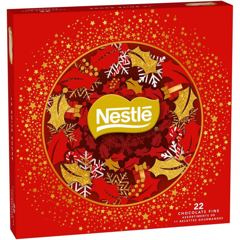 Nestl Christmas Chocolates La Boite Rouge – Assortment of chocolates – Box of 200g