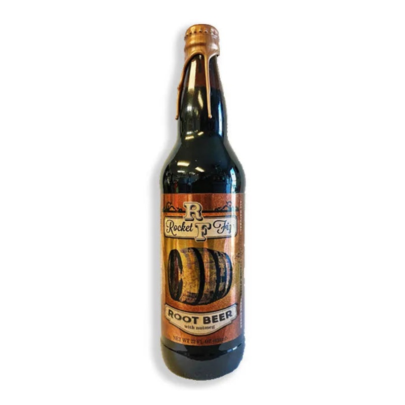 Root Beer with Nutmeg and Wax Dipped Lid Soda: 24-Piece Case