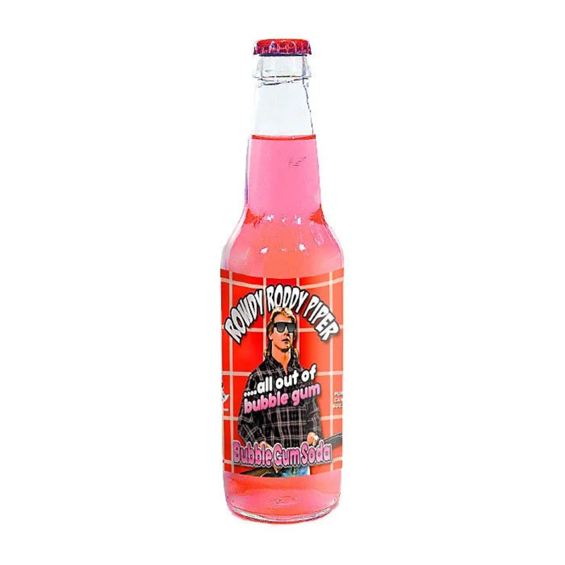 Rowdy Roddy Piper Bubble Gum Soda: 24-Piece Case