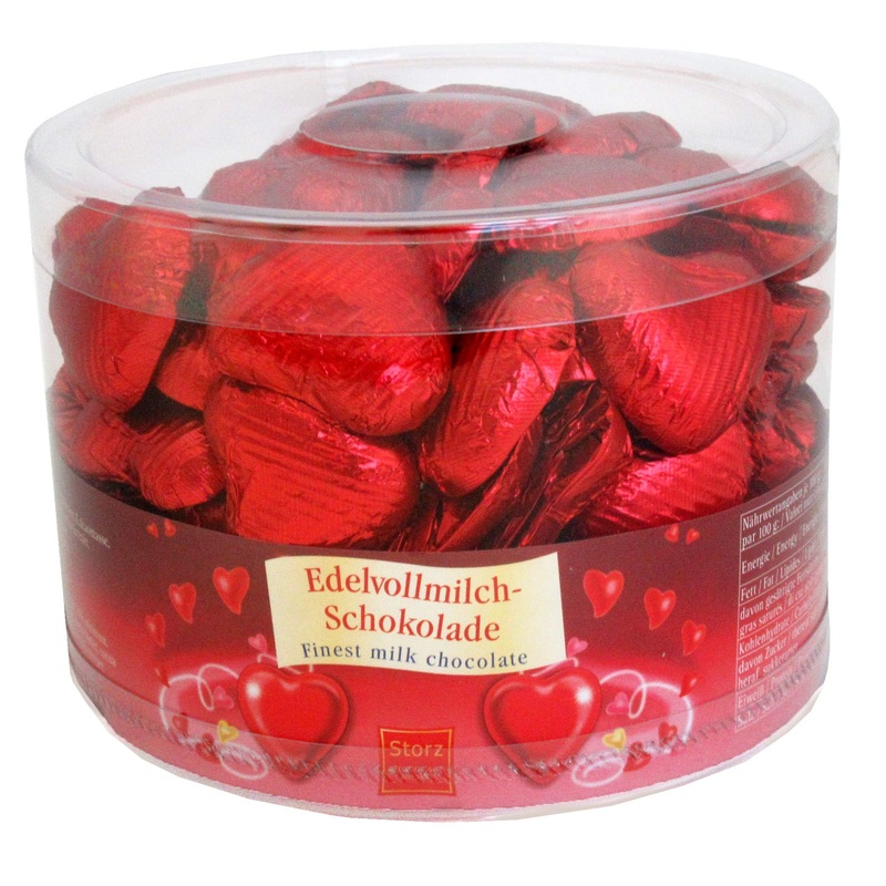 Storz Chocolate Hearts (100pcs. Tin)