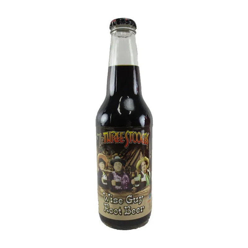 The Three Stooges Wise Guy Root Beer: 24-Piece Case