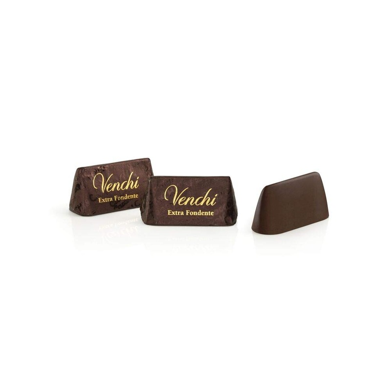 Venchi Gianduiotti Extra Dark Chocolates in Bulk Bag 1kg – Dark Chocolate with Gianduja Hazelnuts – Gluten Free