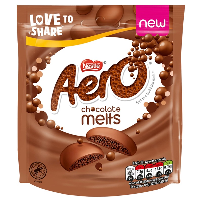 Aero Melts Milk Pouch 92g