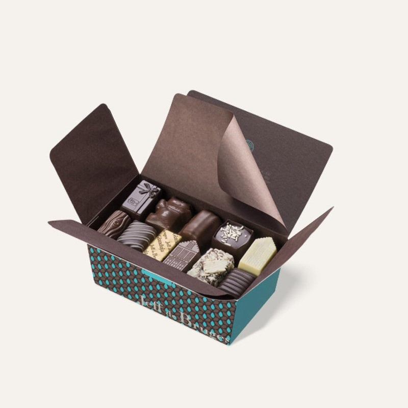 BOITE DE 30 CHOCOLATS JEFF DE BRUGES (Laits)