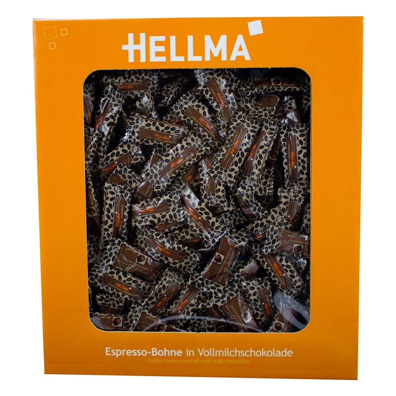 Hellma Chocolate Espresso Bean Whole Milk