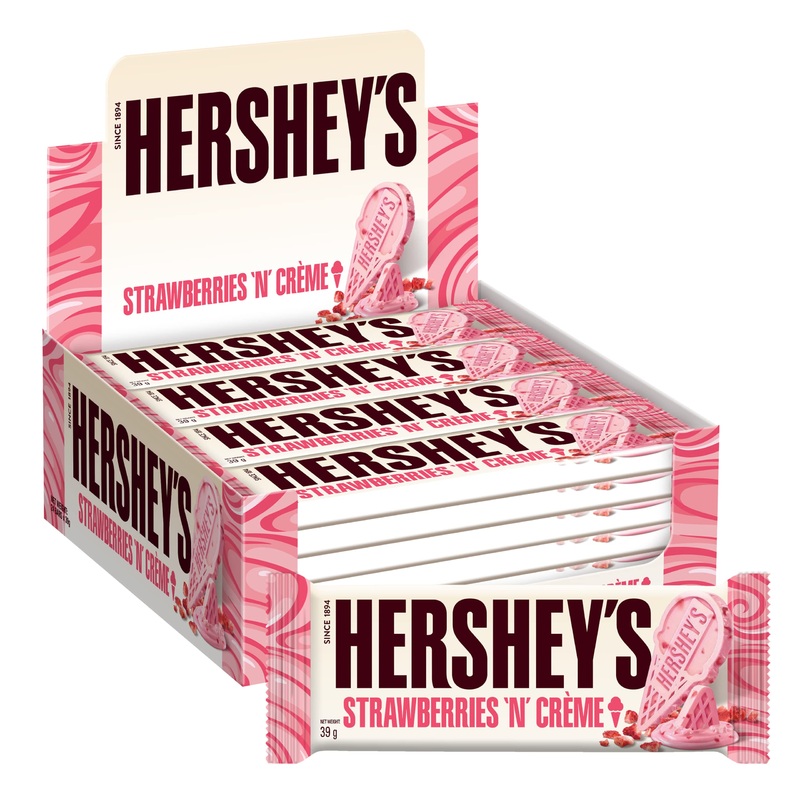 HERSHEY’S Sprinkles ‘N’ Creme 24 x 39g Bars Full Box