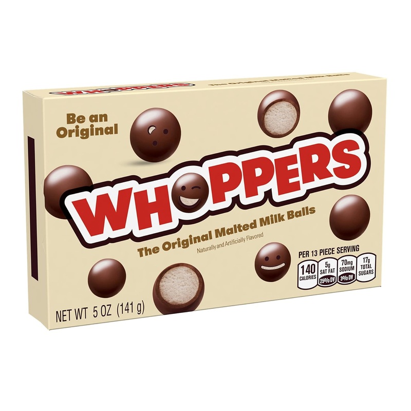 HERSHEY WHOPPERS The Original Malted Milk Balls 141g Box American