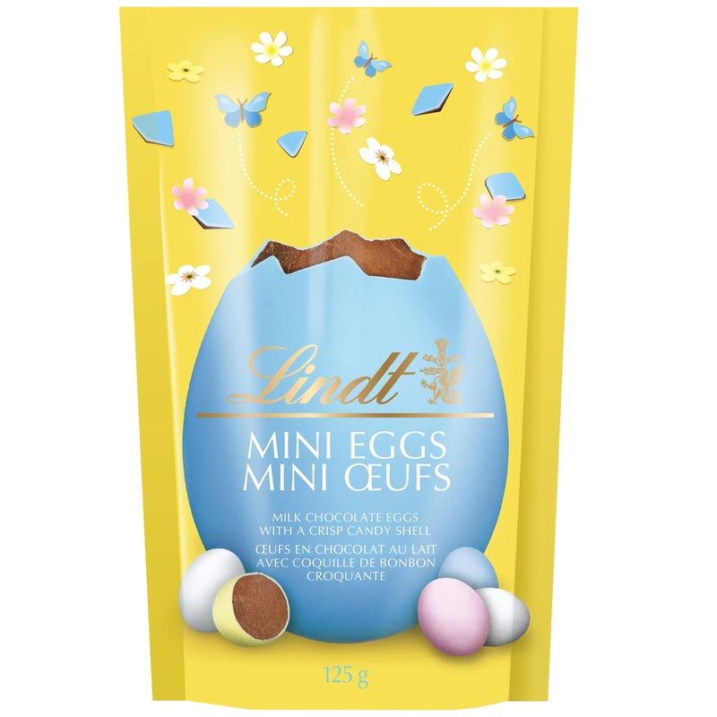 Lindt Milk Chocolate Candy Coated Mini Easter Eggs 125-Gram Bag Perfect Easter Candy Easter Treats
