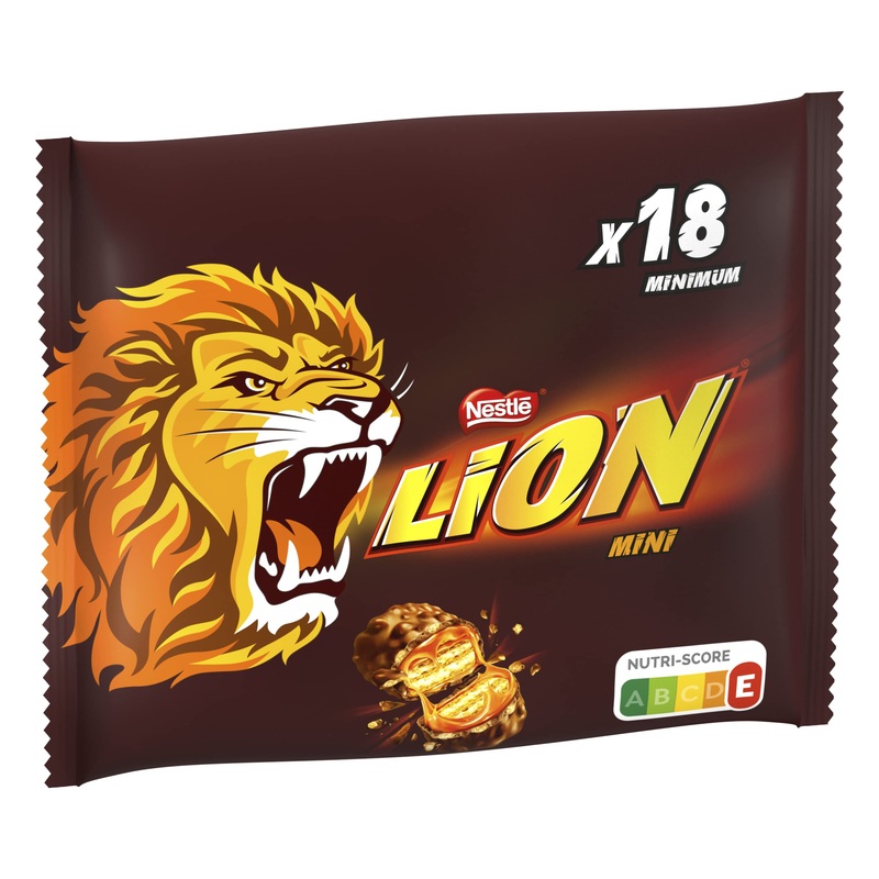 Lion Mini Chocolate Bars 350g Bag