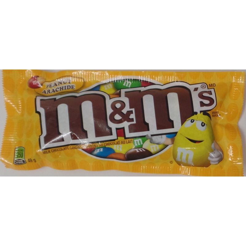 m&m’s Milk Chocolate Candies 24x49g (Peanut Milk Chocolate)
