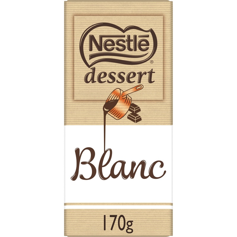 Nestl Dessert – White Chocolate for Baking – 170g tablet
