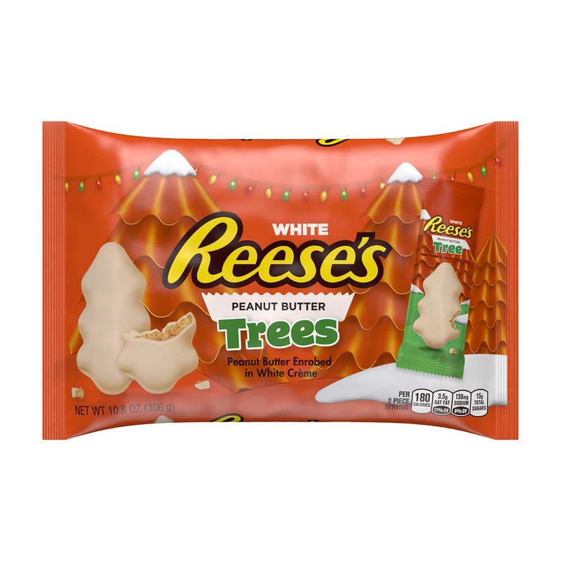 Reese’s White Christmas Trees Peanut Butter Chocolates (American Product)