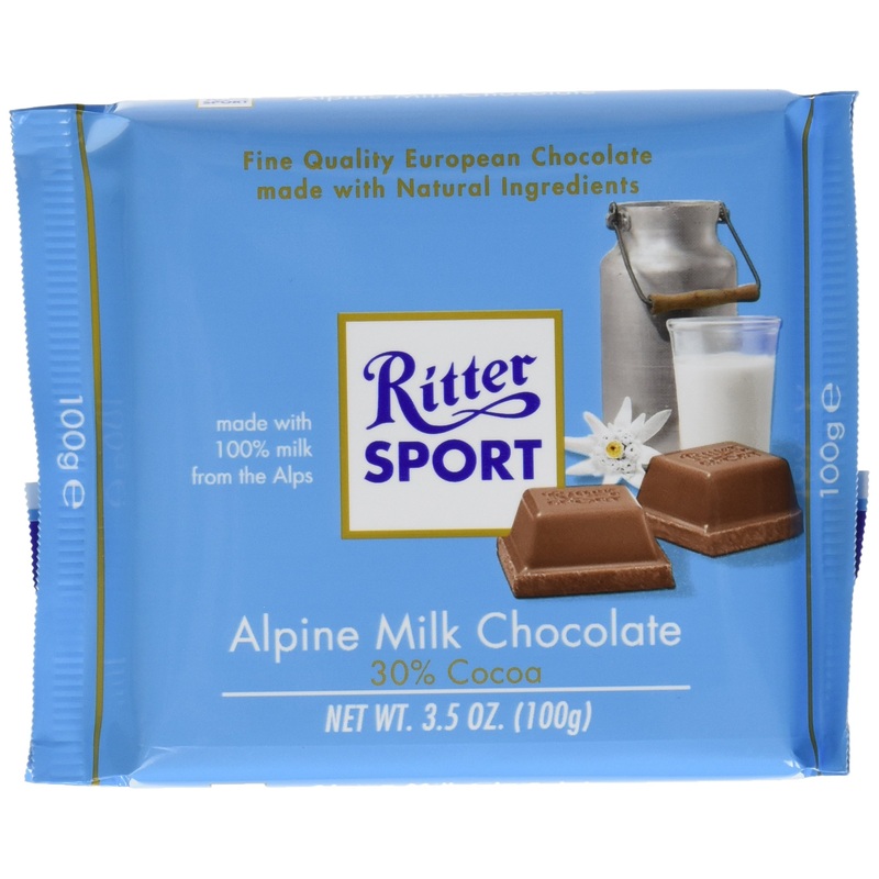 Ritter Alpine Milk Chocolate, 3.5 oz