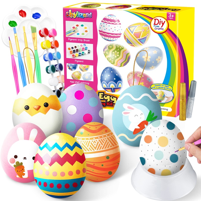 ShyLizard Easter white eggs