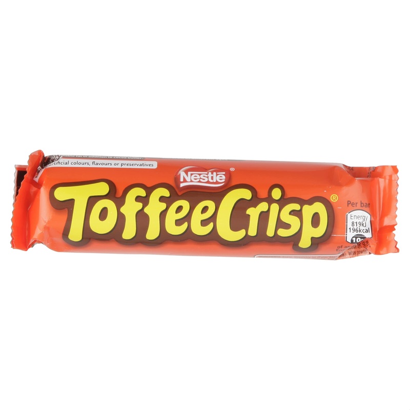 Toffee Crisp Chocolate Bars 24 x 38 g