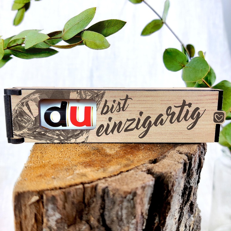 You are unique – chocolate bar gift box including duplo – birthday present for women friends gift little things gifts for him gifts for husbands gift ideas
