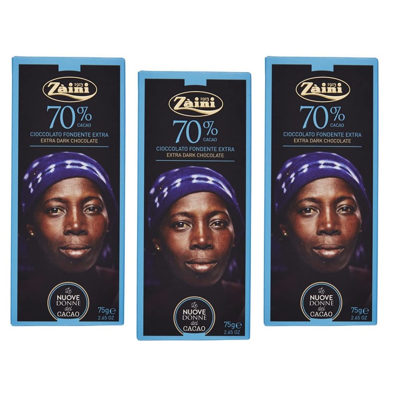 Backpacks Chocolate Bar Lot of 3 bars of black chocolate 70% cocoa 75 g