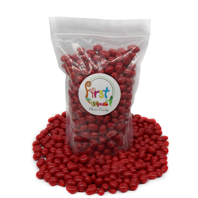 FirstChoiceCandy Red Boston Baked Beans Classic Candy Coated Peanuts 2 Pound 2 Pound (Pack of 1)