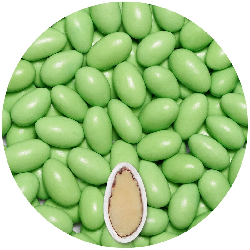 One -ein 500g wedding almond colorato light green guest gifts wedding sugar almonds chocolate chocolate bonboniere candy chocolate boards without organzas bags Dragees baptism baptismal tonsil 500 g