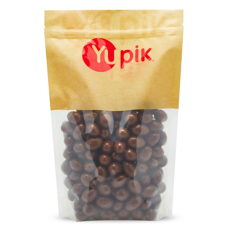 Yupik Milk Chocolate Covered Almonds 1 kg 6 Count Kosher Whole Nuts Almonds Dipped in Fine Milk Chocolate Crunchy & Smooth Chocolate Candy Classic Sweet Snacks