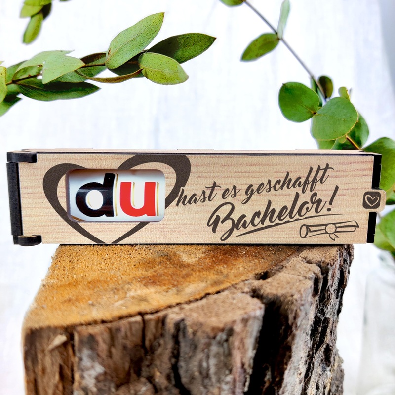 Bachelor gift – chocolate bar gift box including duplo you did it!Bachelor!- Bachelor decoration gift to the Bachelor graduation gifts for the Bachelor graduation bachelorette