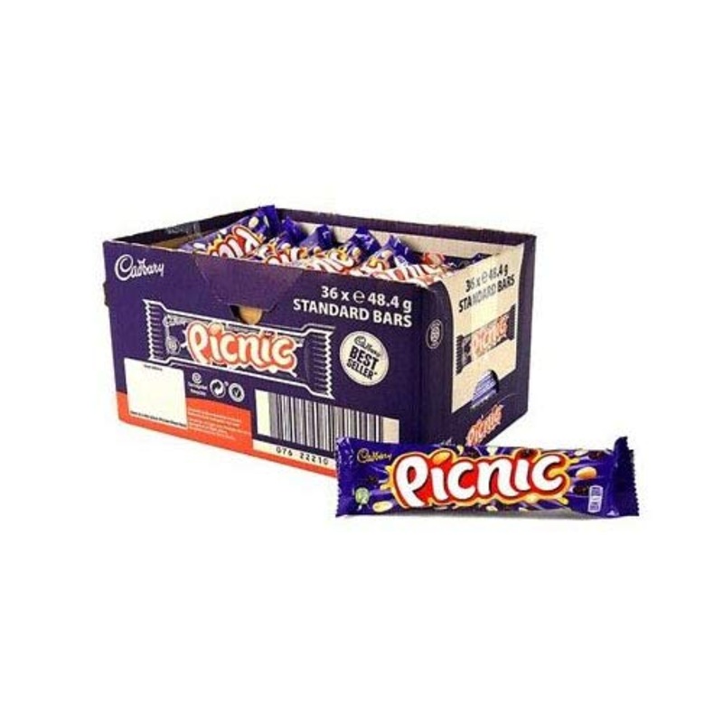 Cadbury Picnic Chocolate Bar 1.742 kg Caramel 1.742 kg
