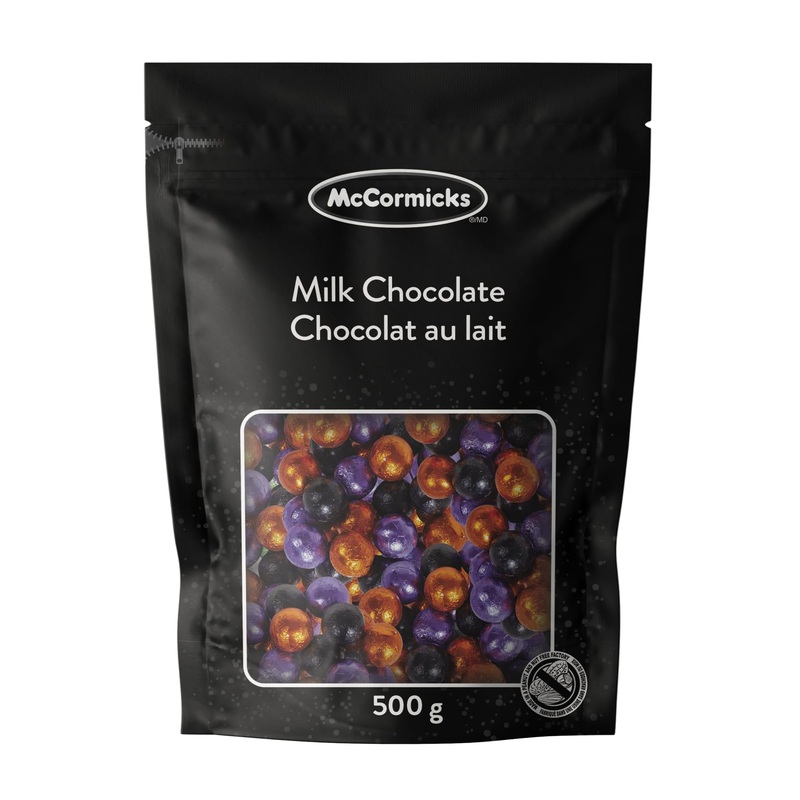 Chocolat McCormicks Halloween Chocolate Balls Orange – Purple – Black 500g