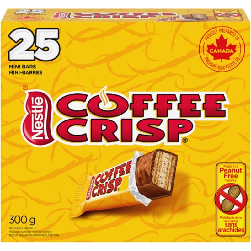 COFFEE CRISP NESTL Mini COFFEE CRISP – Coffee, Cocoa – 300g