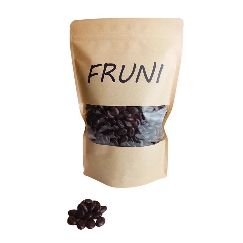FRUNI Chocolate Mocha Beans Dark 1 KG Mocha 1000g