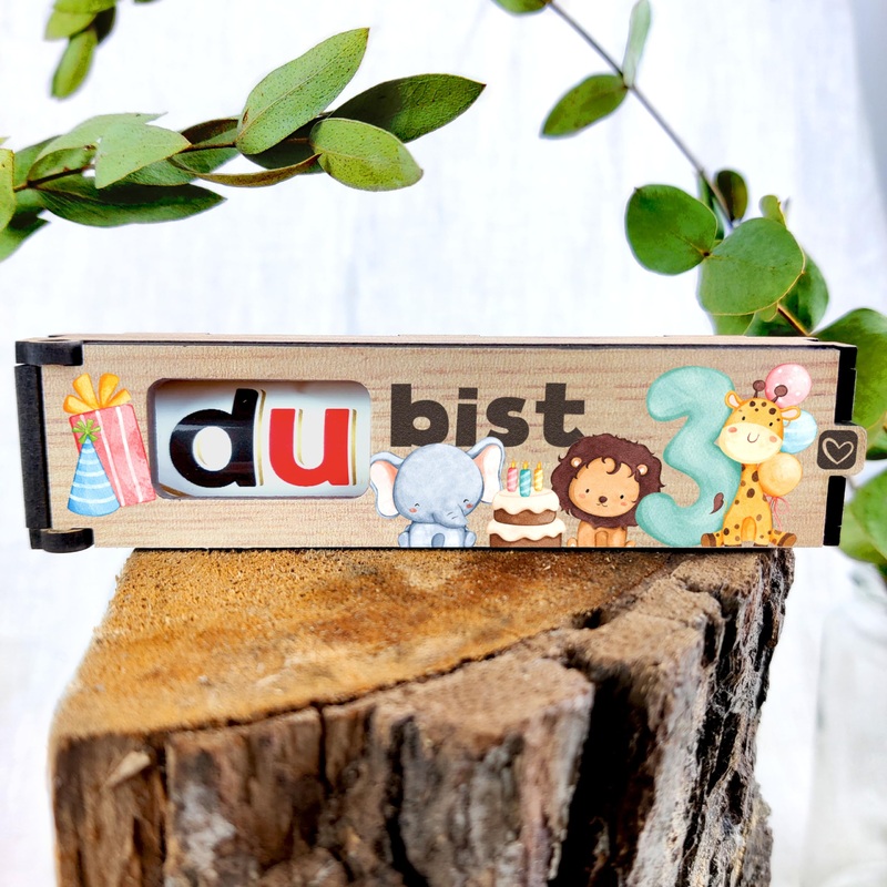 Gift girl 3 years – chocolate bar gift box incl. Duplo animal party – gift 3 years girls girls 3 years gift ideas gift for 3 year old girl 3 years girl birthday 3 03 animal party