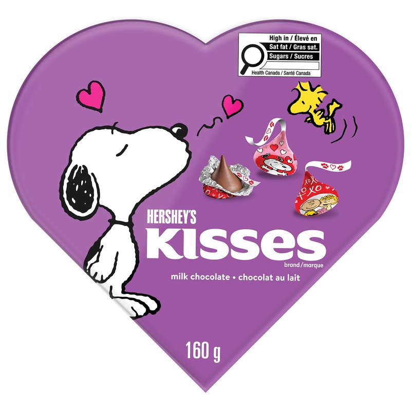 HERSHEY’S KISSES SNOOPY & Friends Heart Box 160g