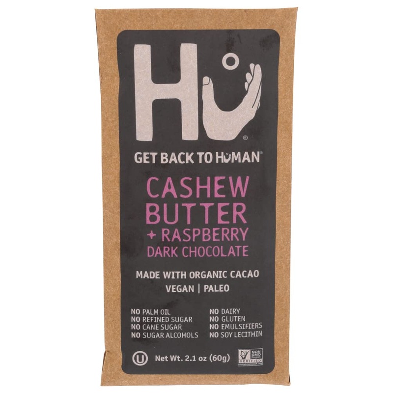 HU KITCHEN Raspberry Cashew Butter Chocolate Bar, 2.1 OZ