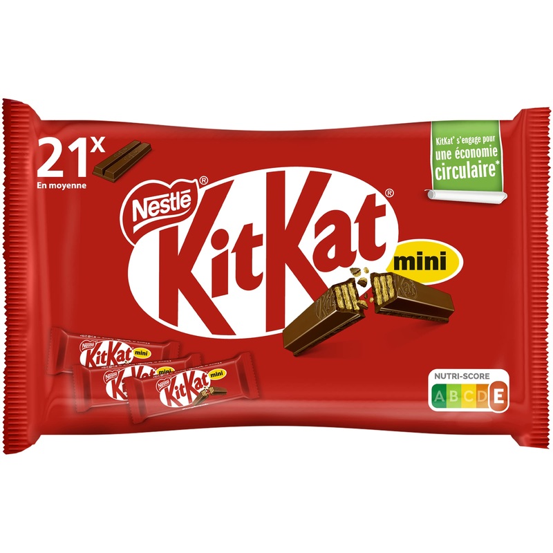 KitKat – Mini Milk Chocolate Bar – The bag of 350g