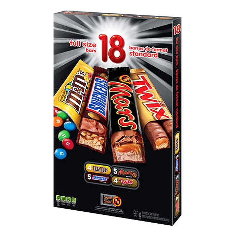 Mars Chocolate Assortment 18-count