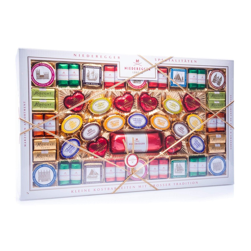 Niederegger Assortment Travem nde 1000g Chocolate 1 kg (1 pack)