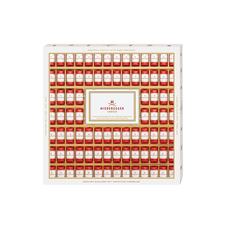 Niederegger Classic Gift Pack high-quality marzipan gift 1 pack (1 x 1075 g) Chocolate 1.07 kg (1 pack)
