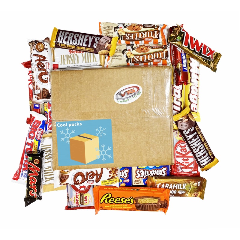 ULTIMATE Assorted 20 Classic Canadian Chocolate Bars! Mega Variety! FRESH & DELICIOUS! You Won t Find in the US Shipping from Canada