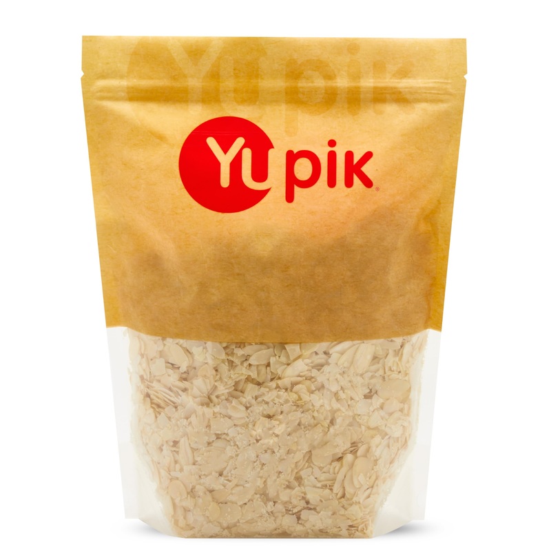 Yupik Blanched Sliced Almonds Extra Thin 1Kg 6 Count California Almonds Gluten-Free Kosher Raw Good Source Of Protein Fiber Iron & Calcium Low In Carb 6 kg