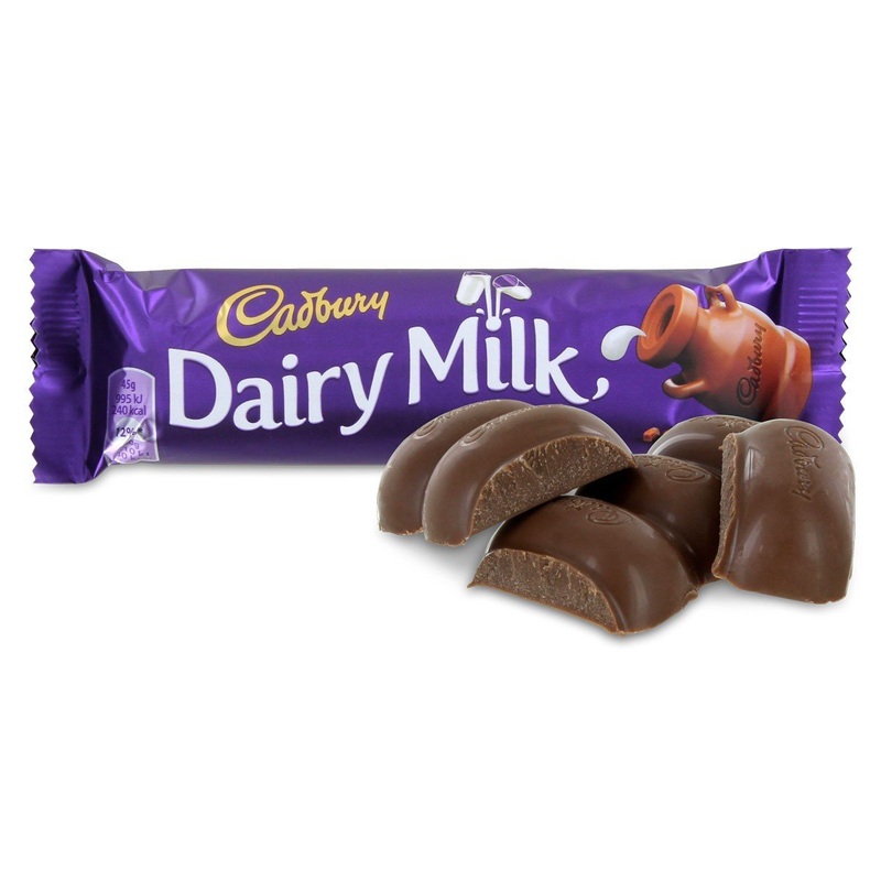 Cadbury Dairy Milk Chocolate Bars 12-Count