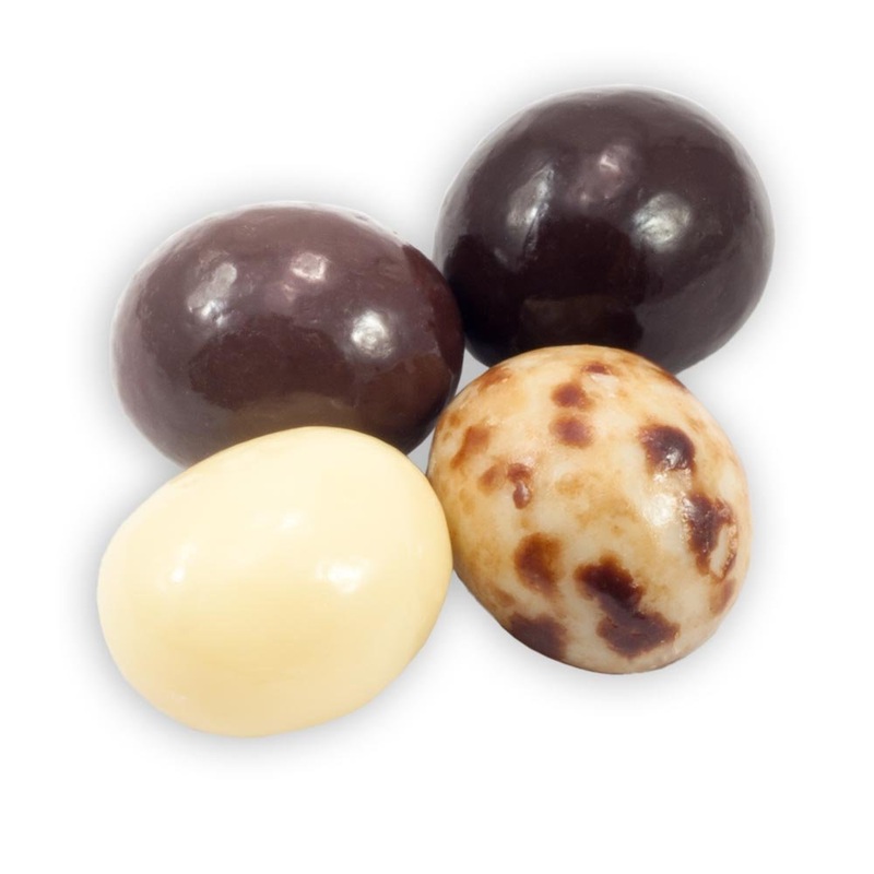 Chocolate Espresso Bean Blend – White, Milk & Dark Chocolate – 5lb Bag – by Dilettante (5 Pound)