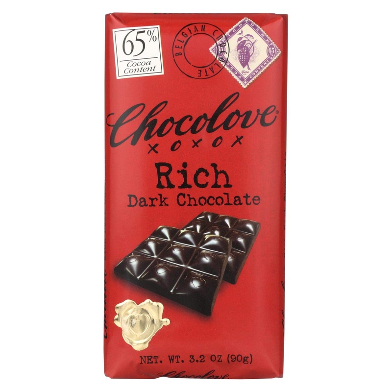 Chocolove Rich Dark Chocolate 65% Cocoa 3.2 oz (90 g)