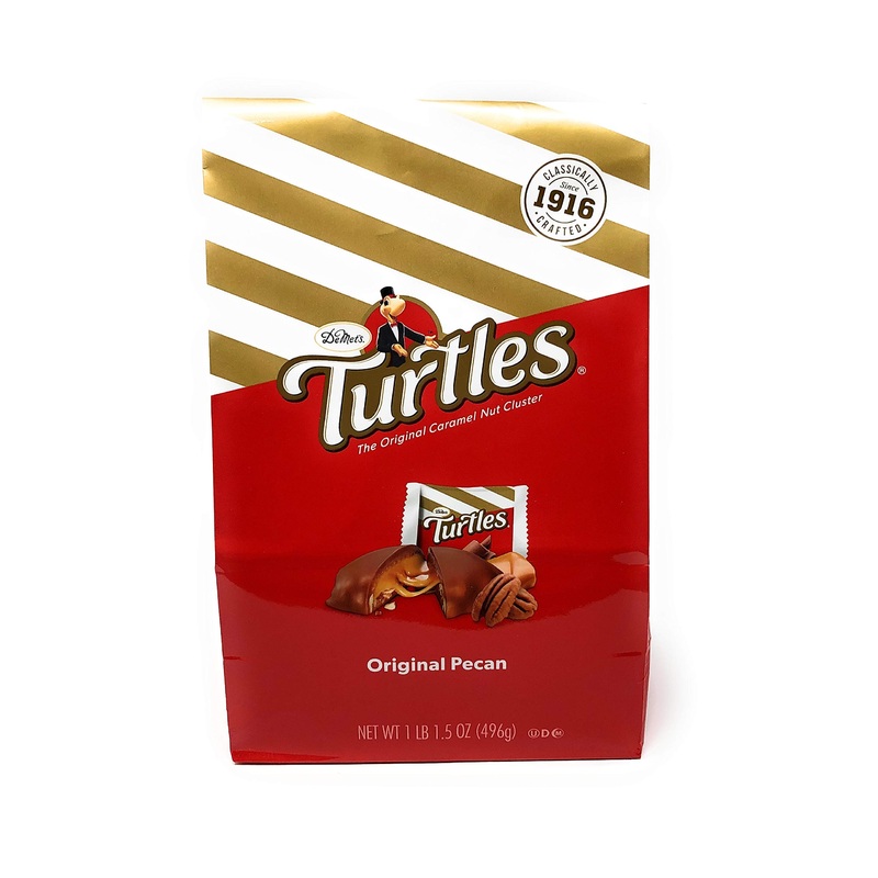 Demet’s Turtles Original, PecansChocolateCaramel, 17.5-Ounce