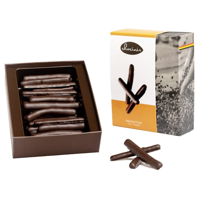 Duva candied orange peel covered with chocolate orangettes with Belgian dark chocolate 200g
