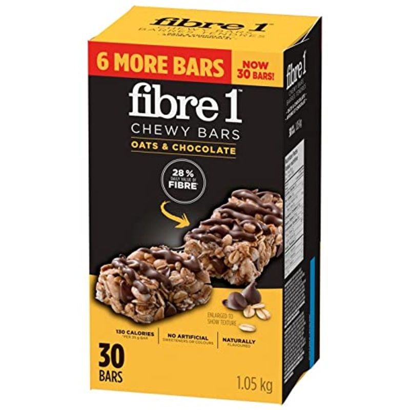 Fibre 1 Chewy Bars Oats & Chocolate 30 35 g